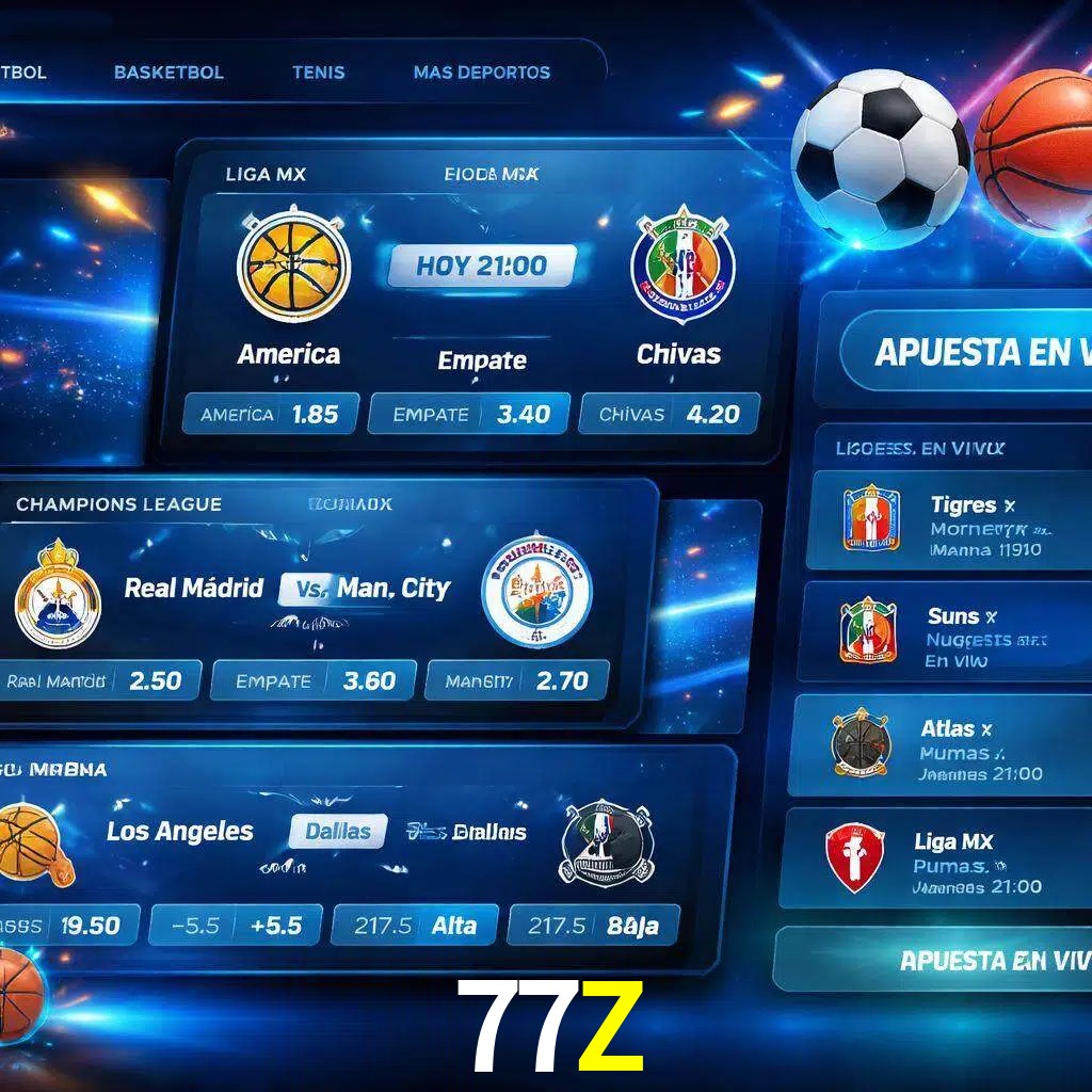 Mercados de apuestas deportivas 77Z para jugadores en México